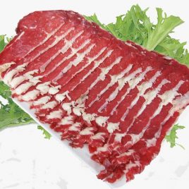 Beef – Strip loin slices