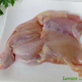 Chicken leg without skin and without bone